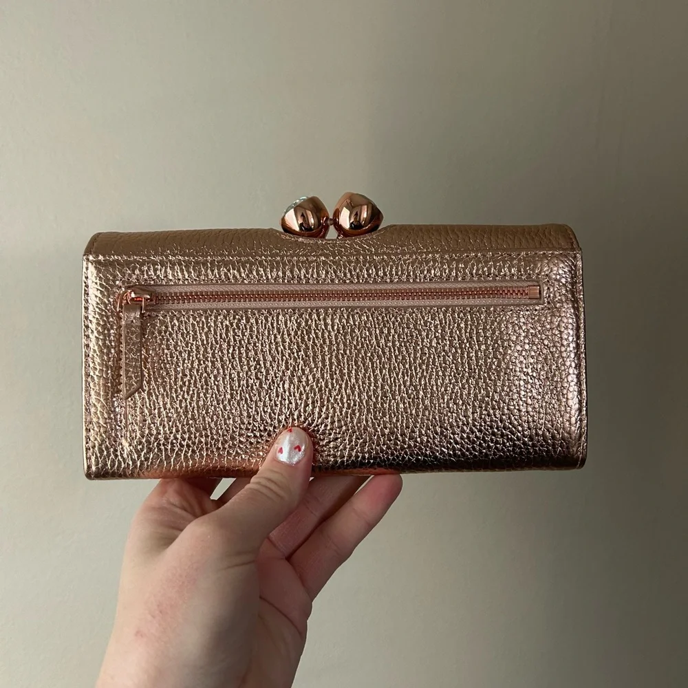 Ted Baker Rose Gold Clutch - Picture 2 of 6